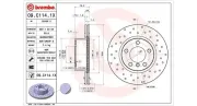 Bremsscheibe MAGNETI MARELLI 360406145002