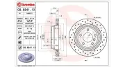 Bremsscheibe Hinterachse MAGNETI MARELLI 360406175702
