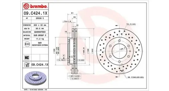 Bremsscheibe MAGNETI MARELLI 360406179002 Bild Bremsscheibe MAGNETI MARELLI 360406179002