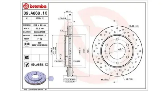 Bremsscheibe Vorderachse MAGNETI MARELLI 360406179102 Bild Bremsscheibe Vorderachse MAGNETI MARELLI 360406179102