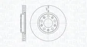 Bremsscheibe MAGNETI MARELLI 361302040112