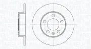 Bremsscheibe MAGNETI MARELLI 361302040151