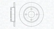 Bremsscheibe MAGNETI MARELLI 361302040153