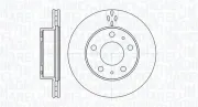 Bremsscheibe MAGNETI MARELLI 361302040166