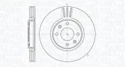 Bremsscheibe MAGNETI MARELLI 361302040172