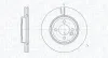 Bremsscheibe Vorderachse MAGNETI MARELLI 361302040182