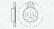 Bremsscheibe Vorderachse MAGNETI MARELLI 361302040188