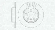 Bremsscheibe MAGNETI MARELLI 361302040208