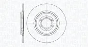 Bremsscheibe Hinterachse MAGNETI MARELLI 361302040215