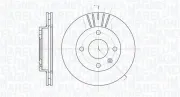 Bremsscheibe MAGNETI MARELLI 361302040226