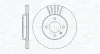 Bremsscheibe Vorderachse MAGNETI MARELLI 361302040250