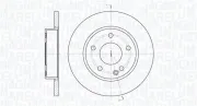 Bremsscheibe MAGNETI MARELLI 361302040257