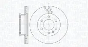 Bremsscheibe Vorderachse MAGNETI MARELLI 361302040280