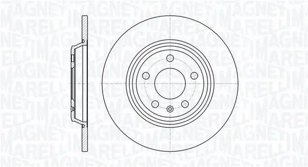 Bremsscheibe MAGNETI MARELLI 361302040349