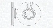 Bremsscheibe Vorderachse MAGNETI MARELLI 361302040370