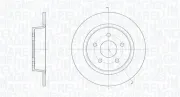 Bremsscheibe MAGNETI MARELLI 361302040371
