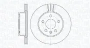 Bremsscheibe MAGNETI MARELLI 361302040372