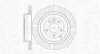 Bremsscheibe Hinterachse MAGNETI MARELLI 361302040428