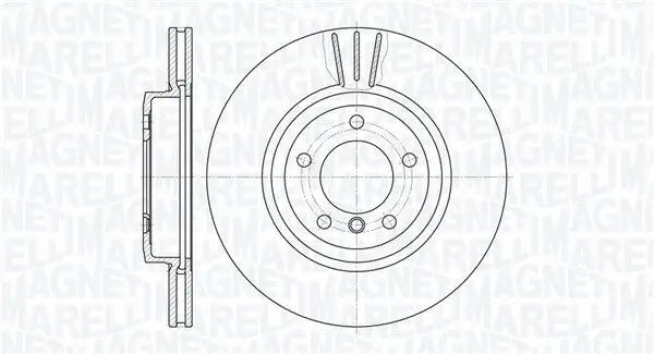 Bremsscheibe MAGNETI MARELLI 361302040434