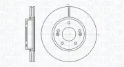 Bremsscheibe MAGNETI MARELLI 361302040466