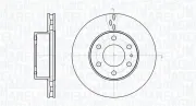 Bremsscheibe MAGNETI MARELLI 361302040482