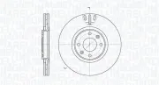 Bremsscheibe Vorderachse MAGNETI MARELLI 361302040502