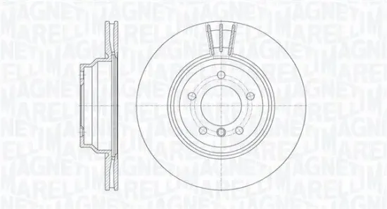 Bremsscheibe MAGNETI MARELLI 361302040514 Bild Bremsscheibe MAGNETI MARELLI 361302040514