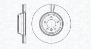 Bremsscheibe MAGNETI MARELLI 361302040554