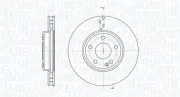 Bremsscheibe MAGNETI MARELLI 361302040604