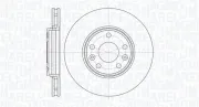 Bremsscheibe Vorderachse MAGNETI MARELLI 361302040606