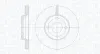 Bremsscheibe Vorderachse MAGNETI MARELLI 361302040658