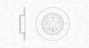 Bremsscheibe Hinterachse MAGNETI MARELLI 361302040659