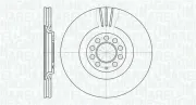 Bremsscheibe MAGNETI MARELLI 361302040660