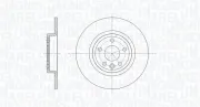 Bremsscheibe Hinterachse MAGNETI MARELLI 361302040666