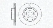 Bremsscheibe MAGNETI MARELLI 361302040675