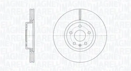 Bremsscheibe MAGNETI MARELLI 361302040679 Bild Bremsscheibe MAGNETI MARELLI 361302040679