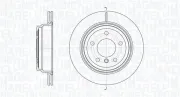 Bremsscheibe MAGNETI MARELLI 361302040686