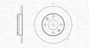 Bremsscheibe MAGNETI MARELLI 361302040691