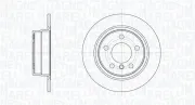 Bremsscheibe MAGNETI MARELLI 361302040733