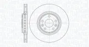 Bremsscheibe Vorderachse MAGNETI MARELLI 361302040757