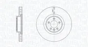 Bremsscheibe MAGNETI MARELLI 361302040762