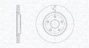 Bremsscheibe Vorderachse MAGNETI MARELLI 361302040779