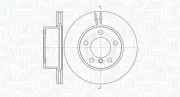 Bremsscheibe MAGNETI MARELLI 361302040781