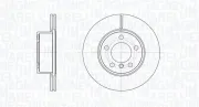 Bremsscheibe MAGNETI MARELLI 361302040782