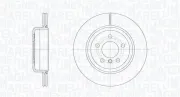 Bremsscheibe MAGNETI MARELLI 361302040792