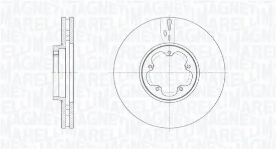 Bremsscheibe MAGNETI MARELLI 361302040793 Bild Bremsscheibe MAGNETI MARELLI 361302040793