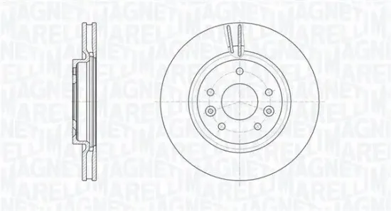 Bremsscheibe MAGNETI MARELLI 361302040794 Bild Bremsscheibe MAGNETI MARELLI 361302040794