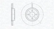 Bremsscheibe MAGNETI MARELLI 361302040807