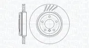 Bremsscheibe Hinterachse MAGNETI MARELLI 361302040811