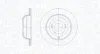 Bremsscheibe Hinterachse MAGNETI MARELLI 361302040826